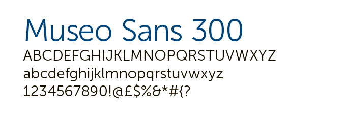 museo sans 300 font family free download